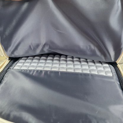 NWT New Beige Insulated Laptop Backpack Bookbag 5162