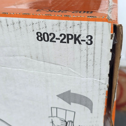 NIOB New 3M Filtrere 800 Micro Particle Reduction Air Cleaning Filters 3 Sets of 2Pk 20x20x1  802-2PK-3