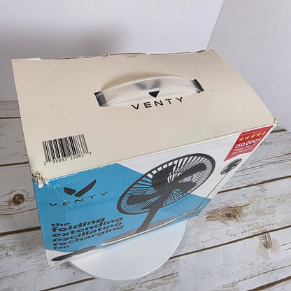 NIOB New VENTY Portable Folding Extending Oscillating Recharging Fan