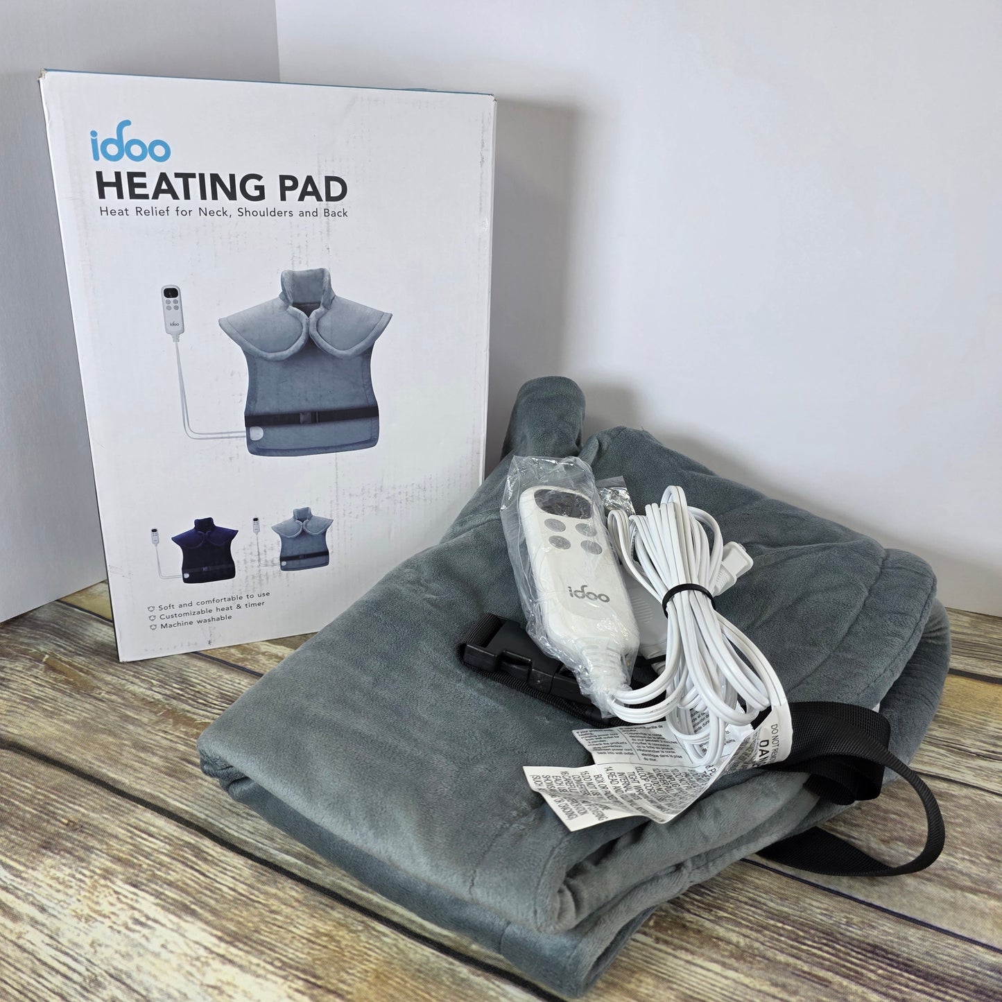 NIOB New IDOO Heating Pad XXL 24x30 Neck Shoulders Back