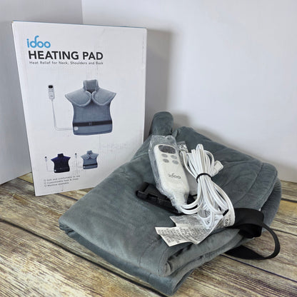 NIOB New IDOO Heating Pad XXL 24x30 Neck Shoulders Back