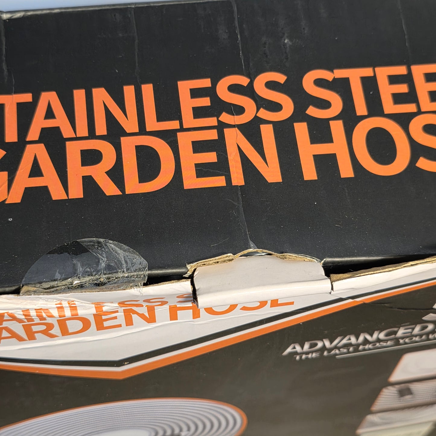 NIB New Stainless Steel Garden Hose 50ft Advanced Design