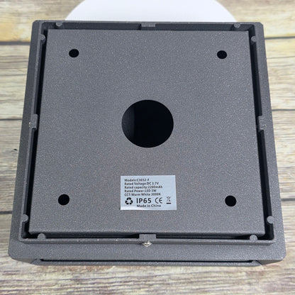 NIOB New MVBT Solar Modern Post Light Flat C3032-F S20