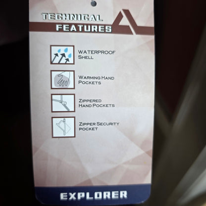 NWT New Women's TEC-ONE Explorer Ski/Snowboarding Jacket Pongee Lilac Purple 2X (20W-22W)