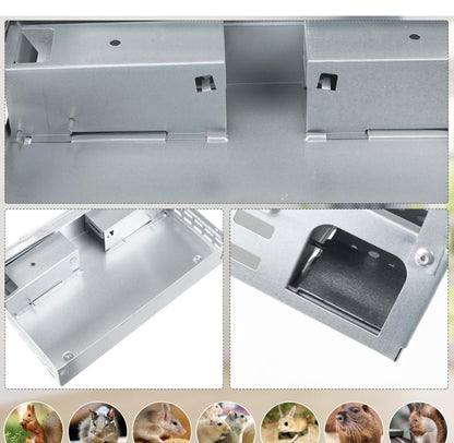 New Qualirey 4 Pack Multi Catch Mouse Trap Silver Pest Control