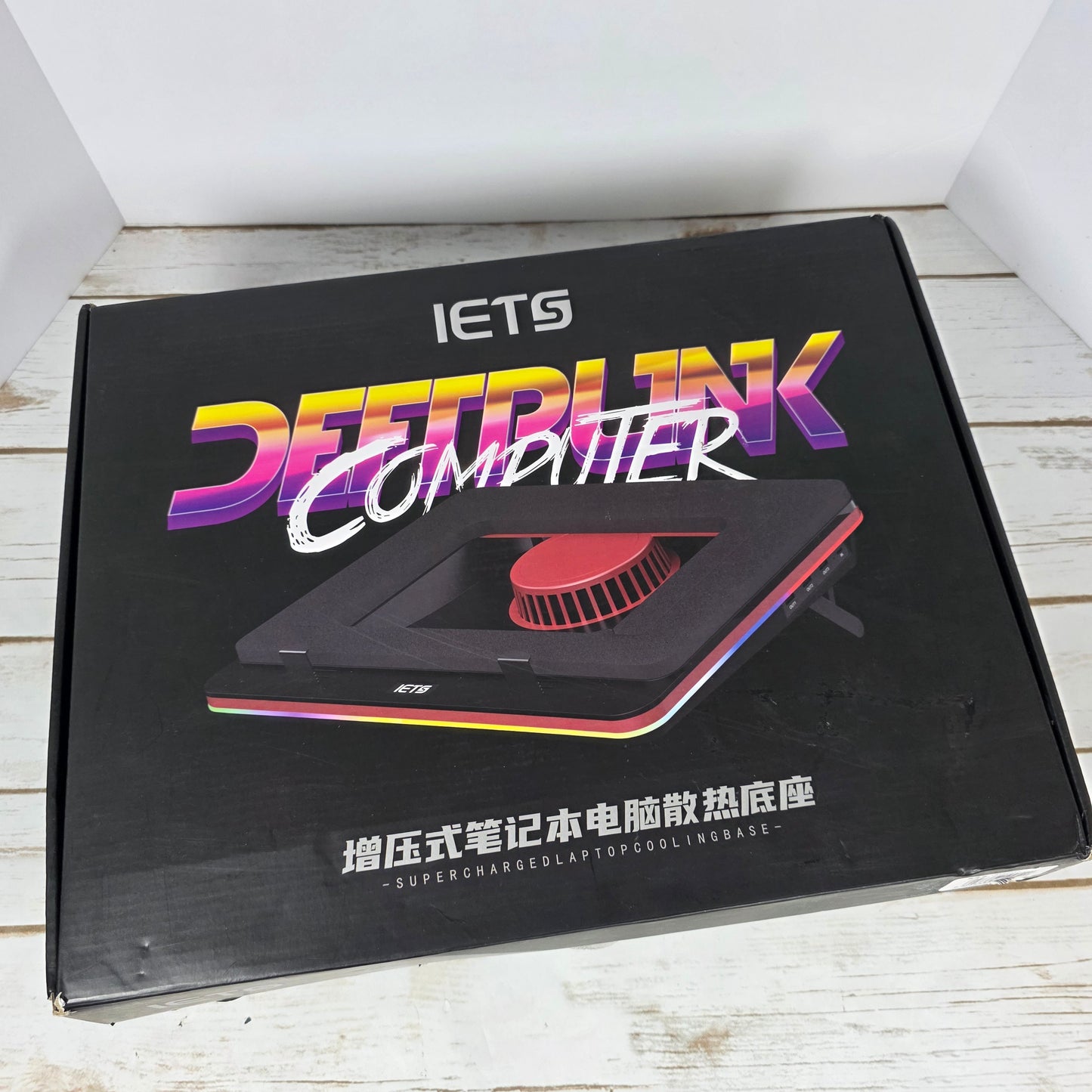 NIOB New IETS GT500V1 Supercharged Laptop Cooling Base 5000RPM