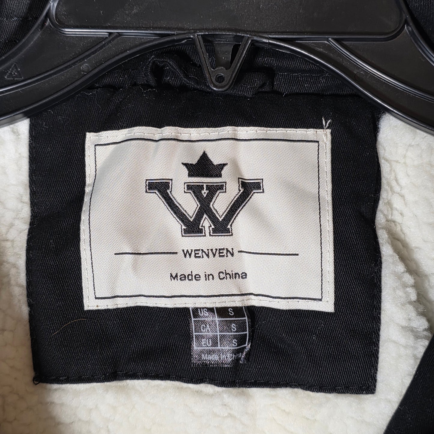 NWT New WenVen Women's Windbreaker Cotton Goode Jacket - Small