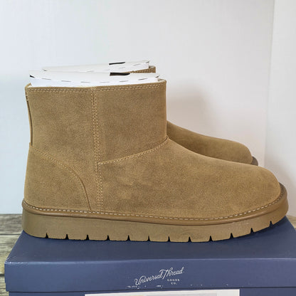 NIB New Womens May Boots Tan Ankle 11M Winter Universal Threads