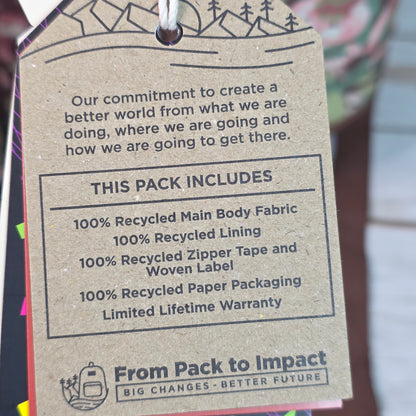 NWT New JANSPORT Painterly Mushrooma Cool Student JS0A2SDDGX1 Backpack