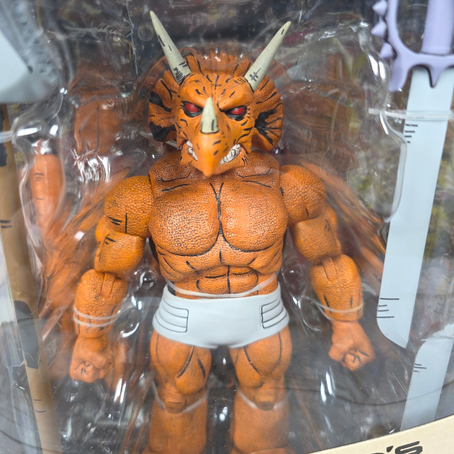 NIB New NECA Eastman and Laird's Teenage Mutant Ninja Turtles Triceration Gladiator