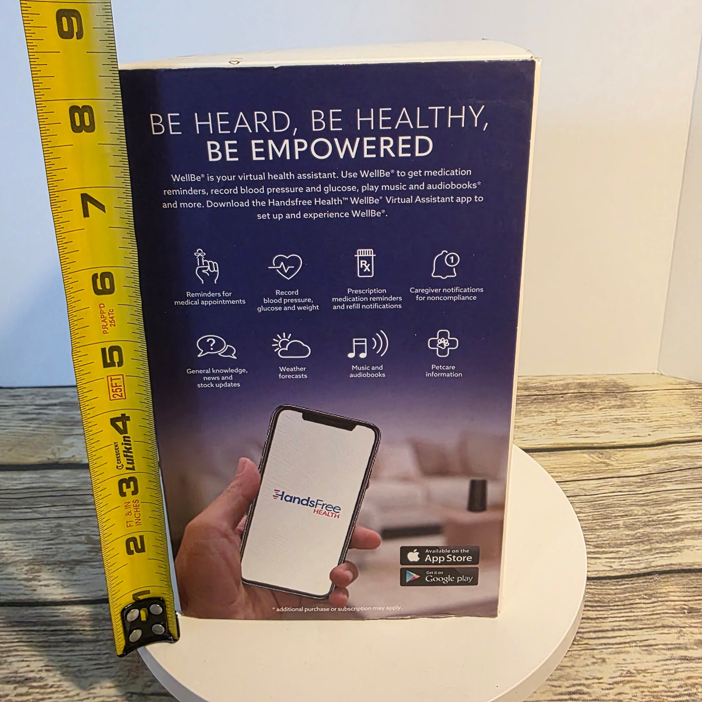 HandsFree HEALTH WellBe Voice-Enabled Virtual Health Assistant