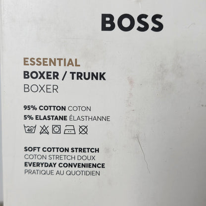NIOP New Men's BOSS Essential Boxers Small 5 Pack