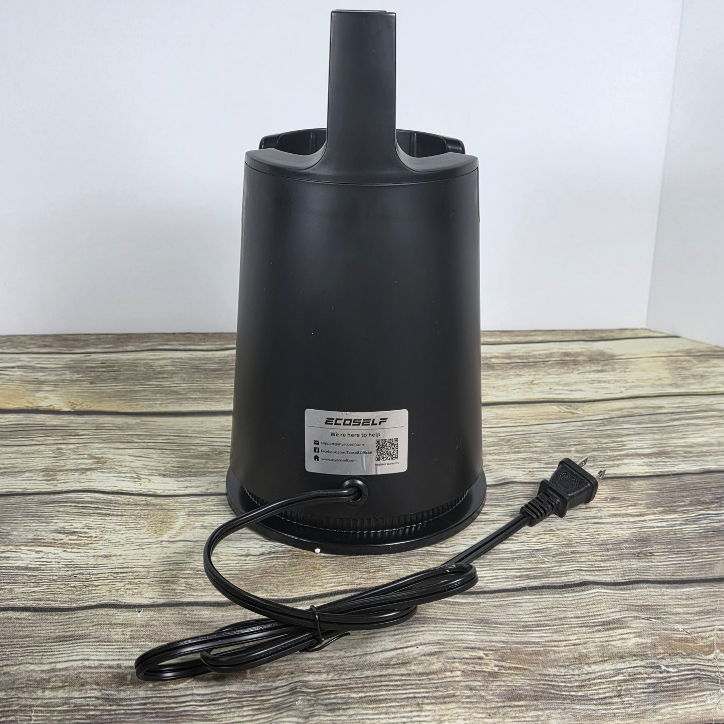 NIOB New Ecoself Big Mouth Slow Juicer Black SJ-050C