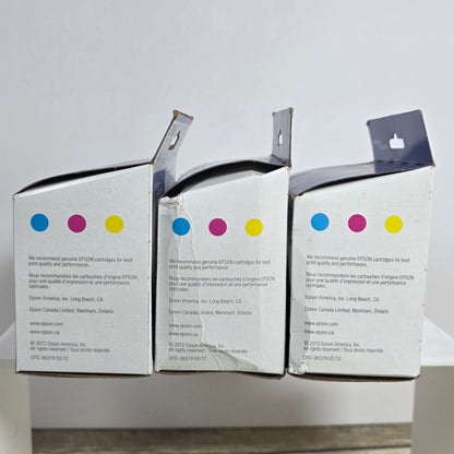 Set of 3 NIB New EPSON 200 Standard Capacity DuraBrite Ultra Ink Cartridge