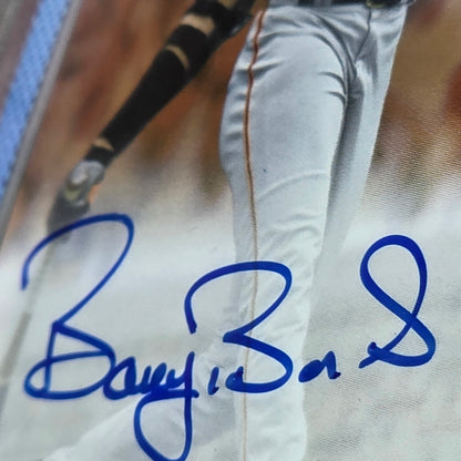 Barry Bonds 2025 Topps Series 1 #90A-BBO 1990 ON CARD Auto Gold SP 33/50