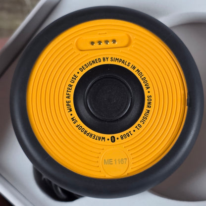 NIB New SONR Open Ear Underwater Music Player Bluetooth Yellow