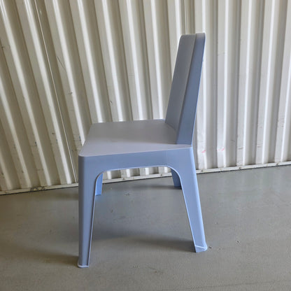 Set of 4 Resol Kids Chairs Dd Julieta by Joan Gaspar 009-09-7894 CWhimsical Blue