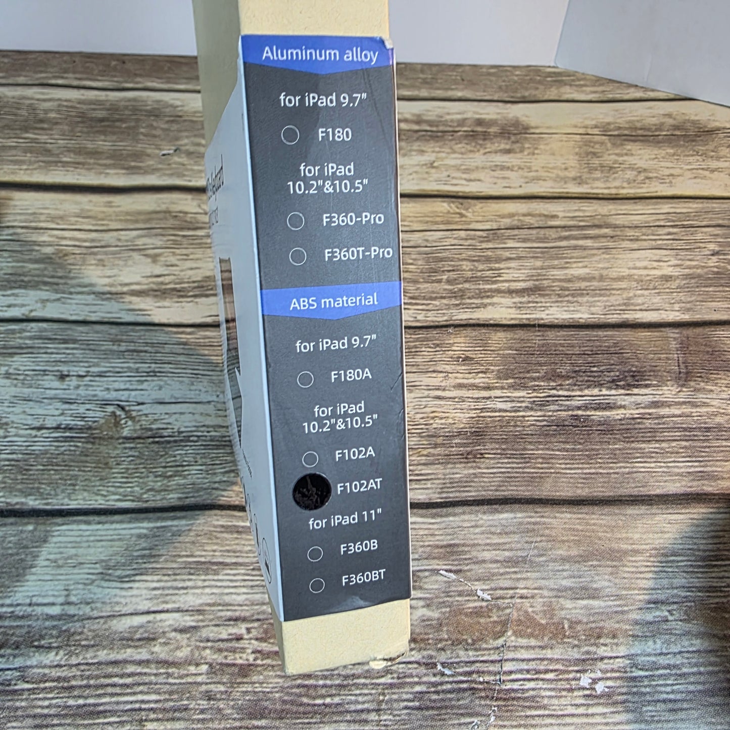 NIOB NokBabo F180 F360 NOKBABO's Keyboard iPad 9.7" /  10.2" / 10.5" Black