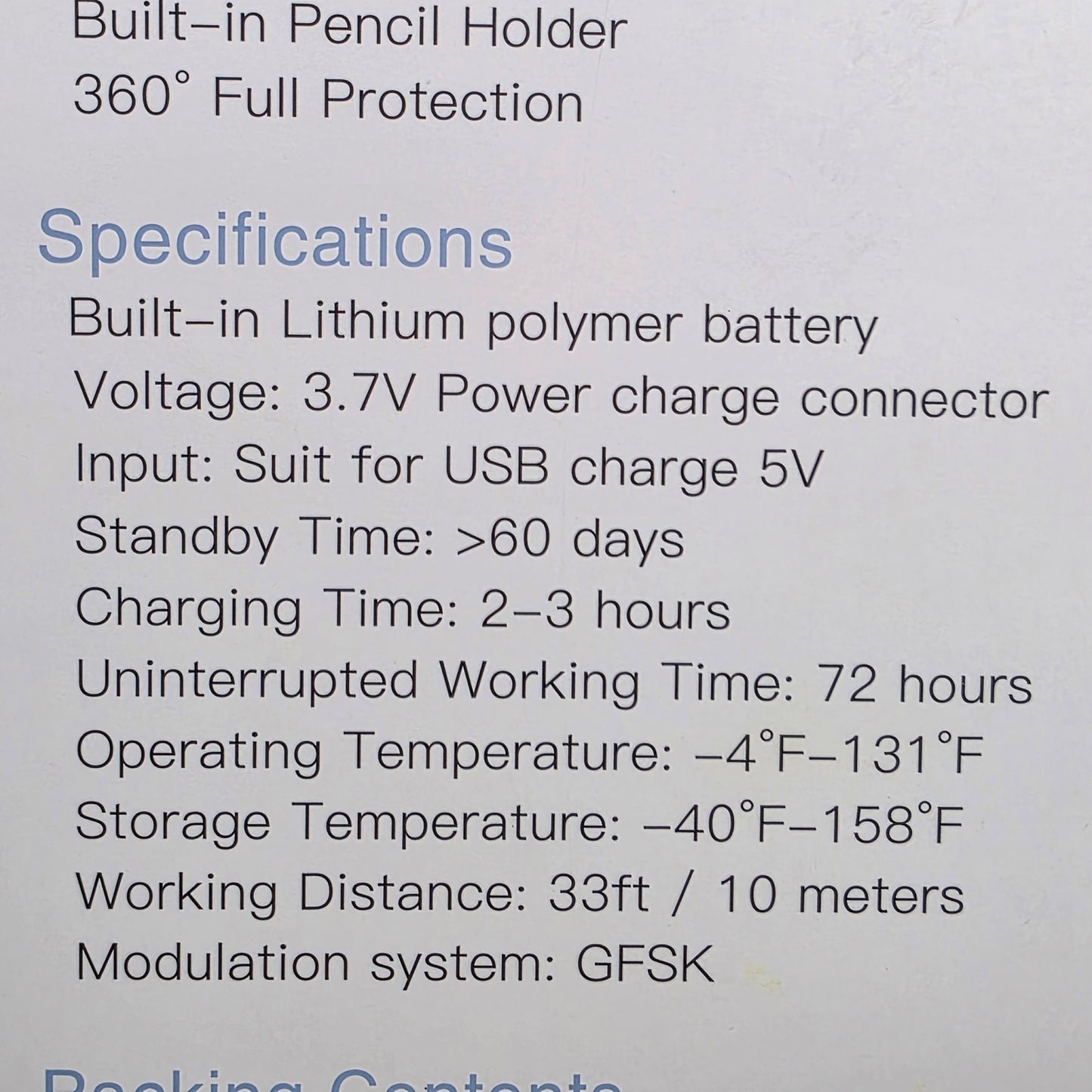NIB New Funbiz Wireless Magnetic Keyboard Case Compatible with IPad 7,8,9 and iPad Air 3/pro 10.5in