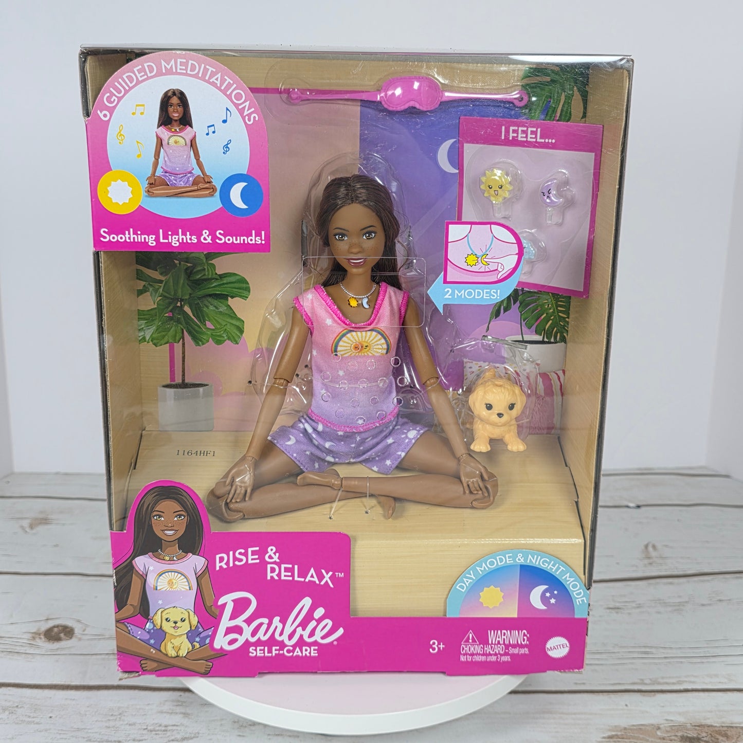 NIB New Poseable Rise & Relax Meditation Barbie Doll Self-Care Yoga Poses