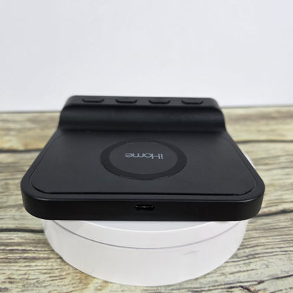 iHome Wirless Charging Alarm Clock iW14B.EXv24