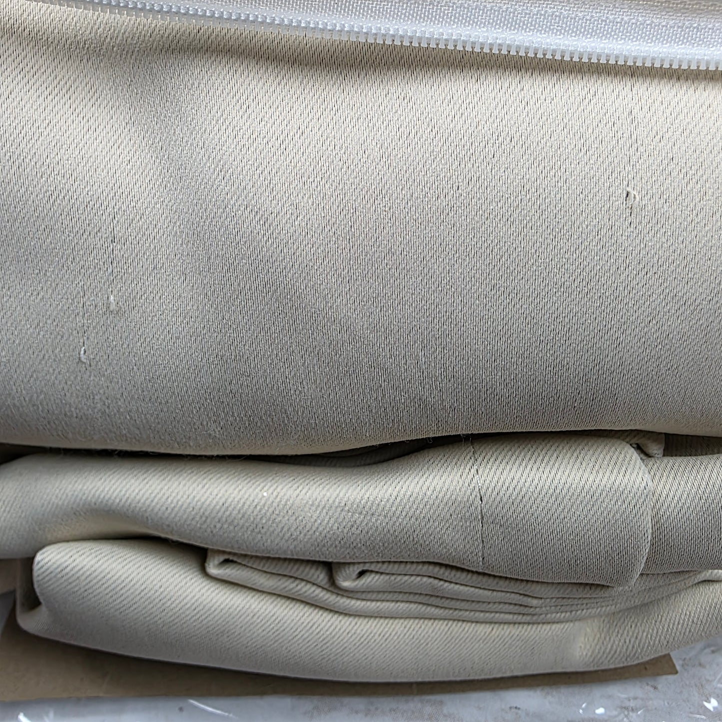 New LUSH DECOR Two Blackout Window Panels Insulated Grommet Wheat Pair 52x120" MSRP $140