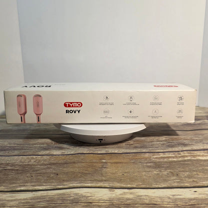 NIOB New TYMO Rovy Wave Curling Iron Pink Hair Styling Curling Iron Hair Crimper Waver - TYMO ROVY Beach Waves Curling Wand, Ionic Deep Waver Hair Curler Tool with Ceramic 3 Barrel for Women, Dual Voltage, Anti-Scald, Easy to Use, Pink, 1.25 Inch