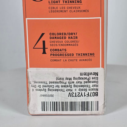 NIOP New Nioxin Scalp Care - Hair Thickening System Shampoo Conditioner Thickening Treatment