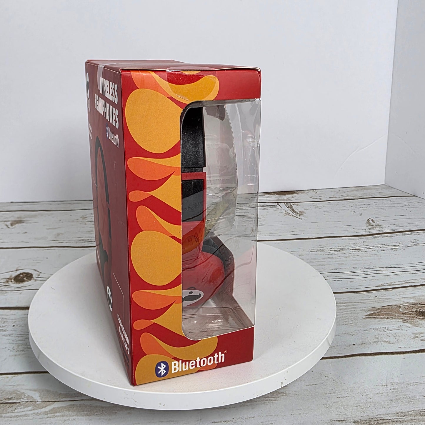 New Pringles Wireless Headphones Bluetooth Red TR- BTHP-PR6