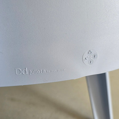 Set of 4 Resol Kids Chairs Dd Julieta by Joan Gaspar 009-09-7894 CWhimsical Blue