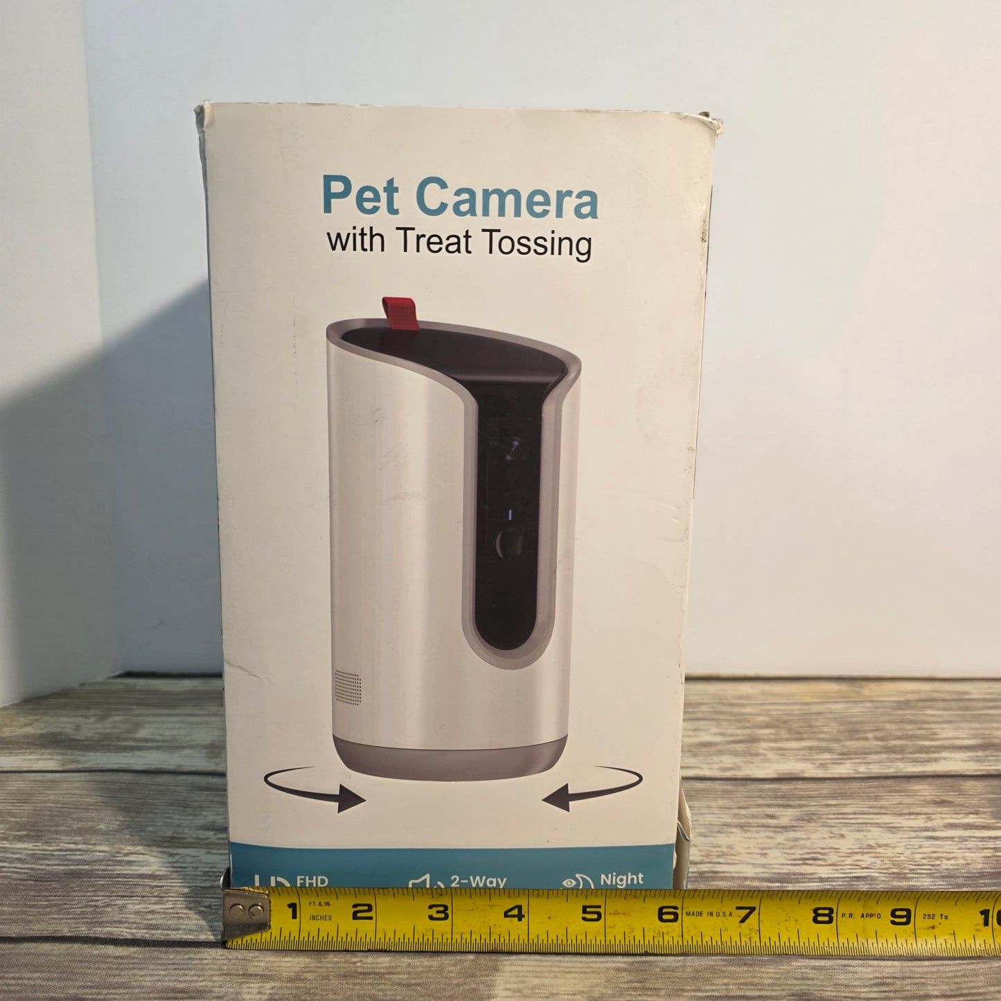 NIOB New TKENPRO 2-Way Audio Pet Camera with Treat Tossing with Night Vision