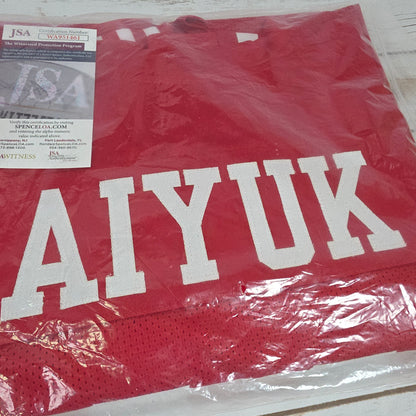 Brandon Aiyuk Signed Autographed Jersey JSA Certified