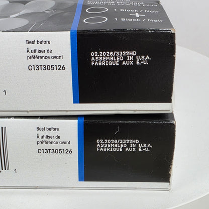 Set of 2 New EPSON 288 Standard Capacity DuraBrite Ultra Ink Cartridge 2-Packs