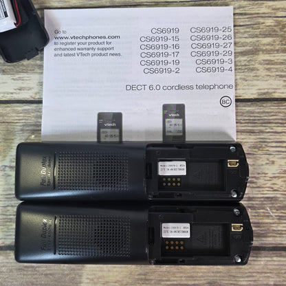 Vtech Cordless Phone System 2 Handset w/ Caller ID CS 6919-2