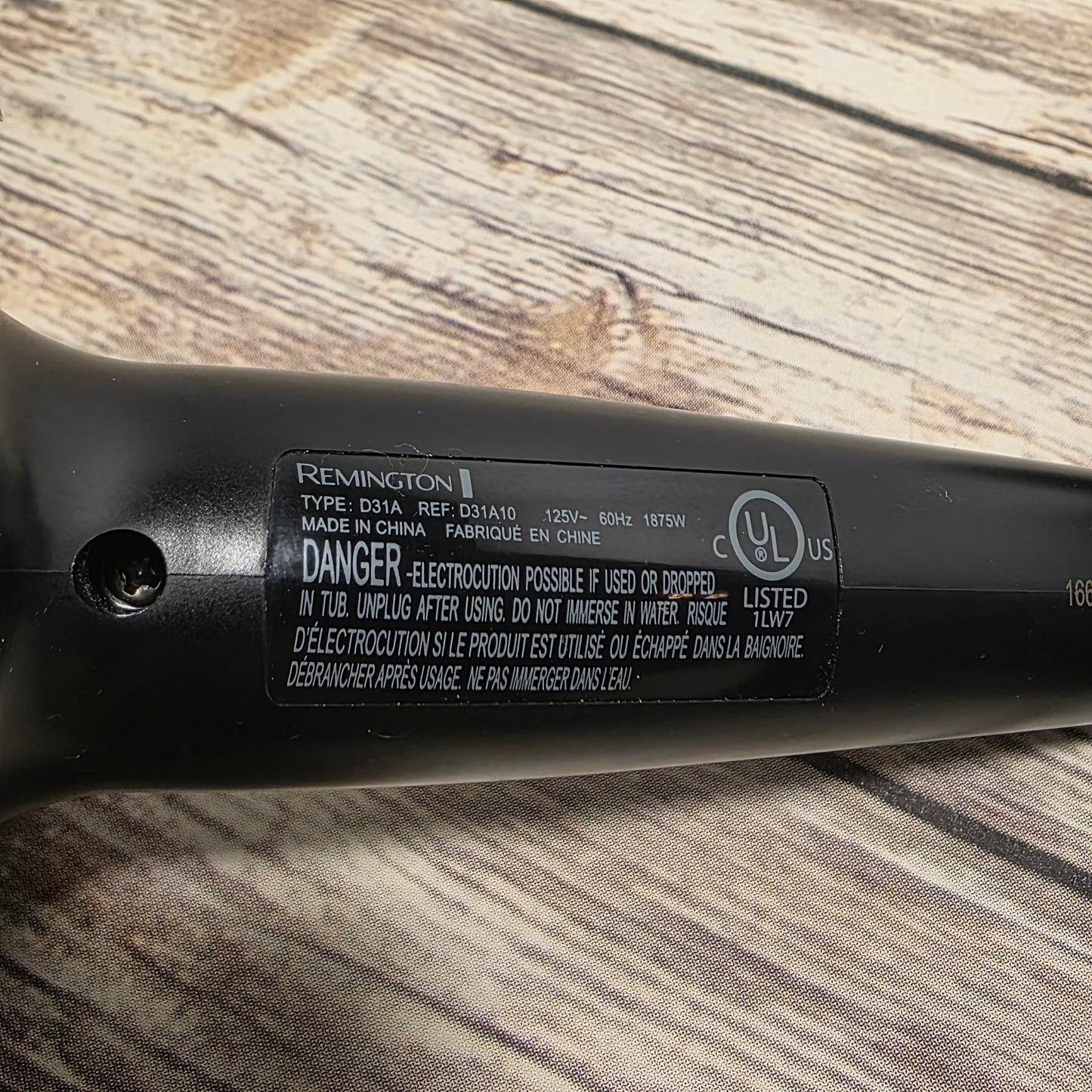 NIOB New REMINGTON One Multi-Style Hair Dryer D31A Black