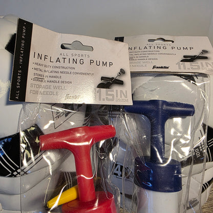 FRANKLIN Soccer Balls x 10 and pump x 2