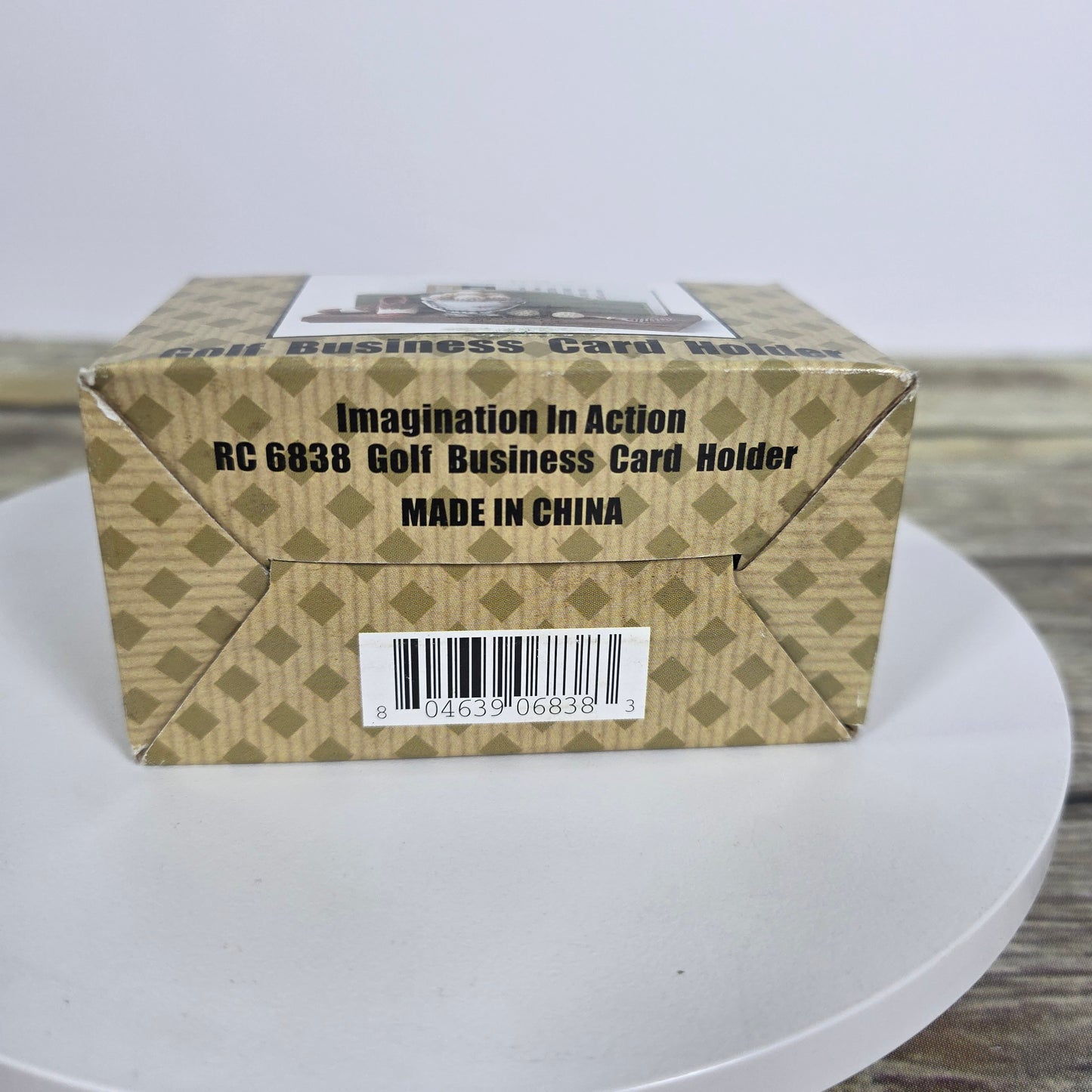 New Golf Business Card Holder