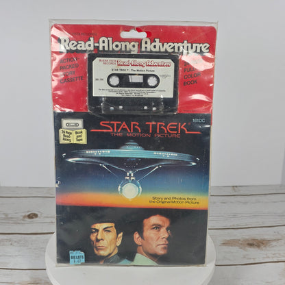 Vintage Star Trek Read-Along Adventure Action-Packed Story Cassette
