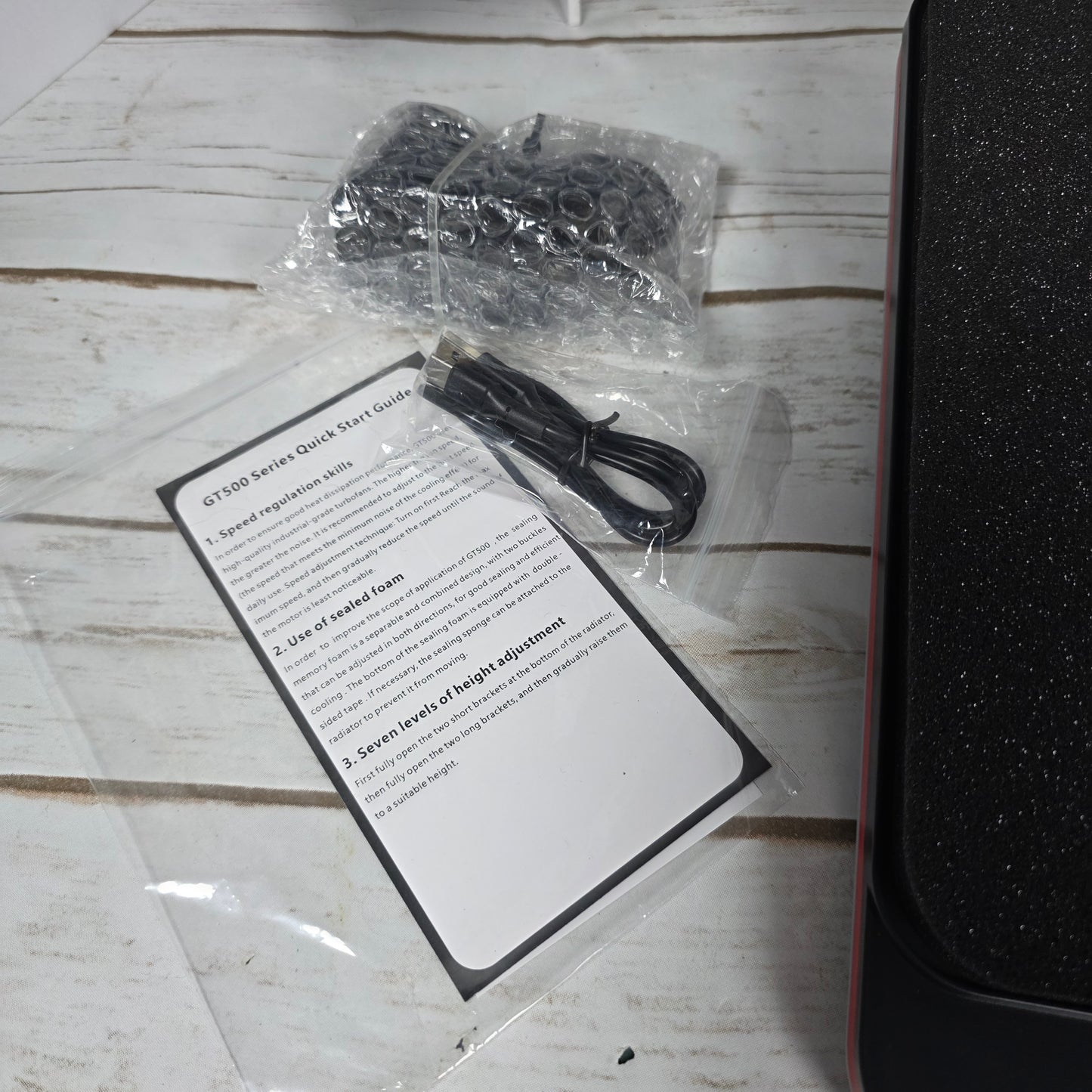 NIOB New IETS GT500V1 Supercharged Laptop Cooling Base 5000RPM