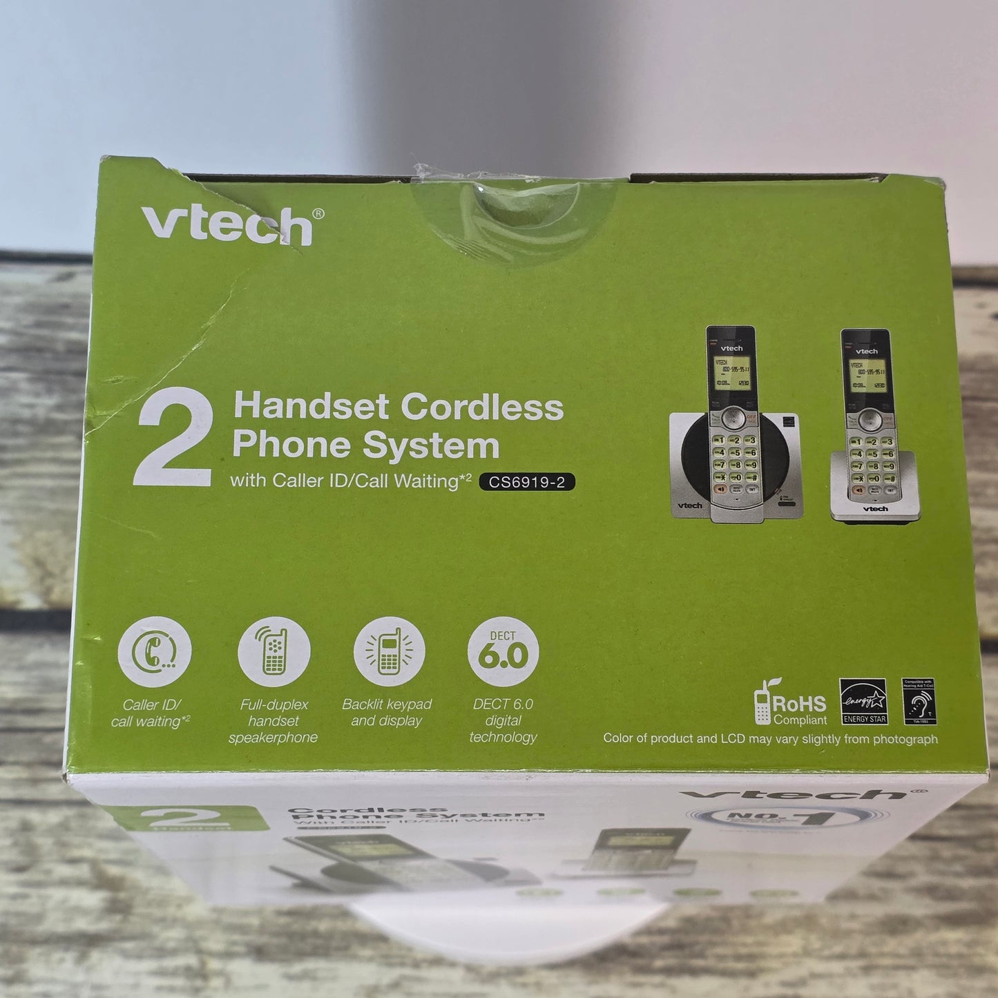 Vtech Cordless Phone System 2 Handset w/ Caller ID CS 6919-2