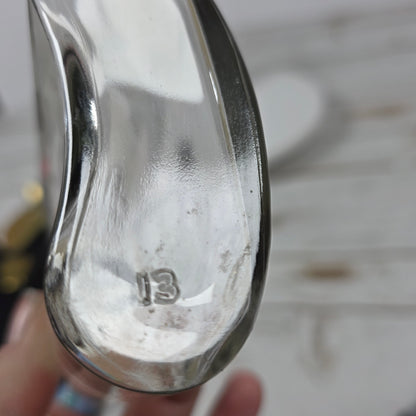 Vintage Faux Leather Transistor Radio Hidden Glass Flask