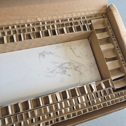 New Home Decorators CALA WHITE Engineered Stone Sidesplash ET22CW-SS