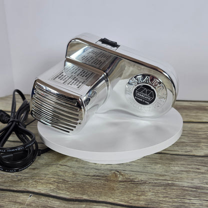 MARCATO Made in Italy Pastadrive 110V Electric Pasta Machine, Chrome Steel