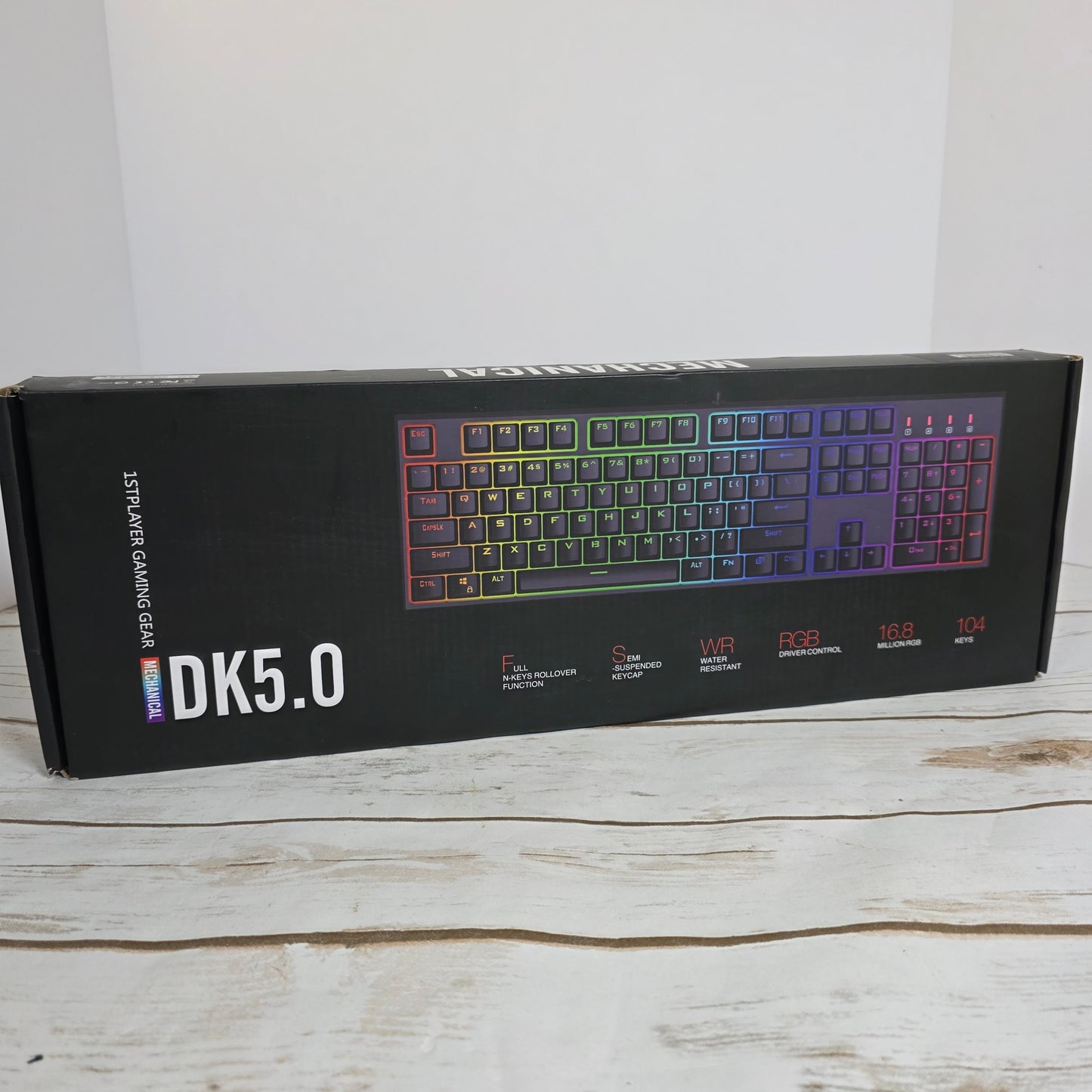 NIB New 1stPlayer Gaming Gear Mechanical Keyboard DK5.0