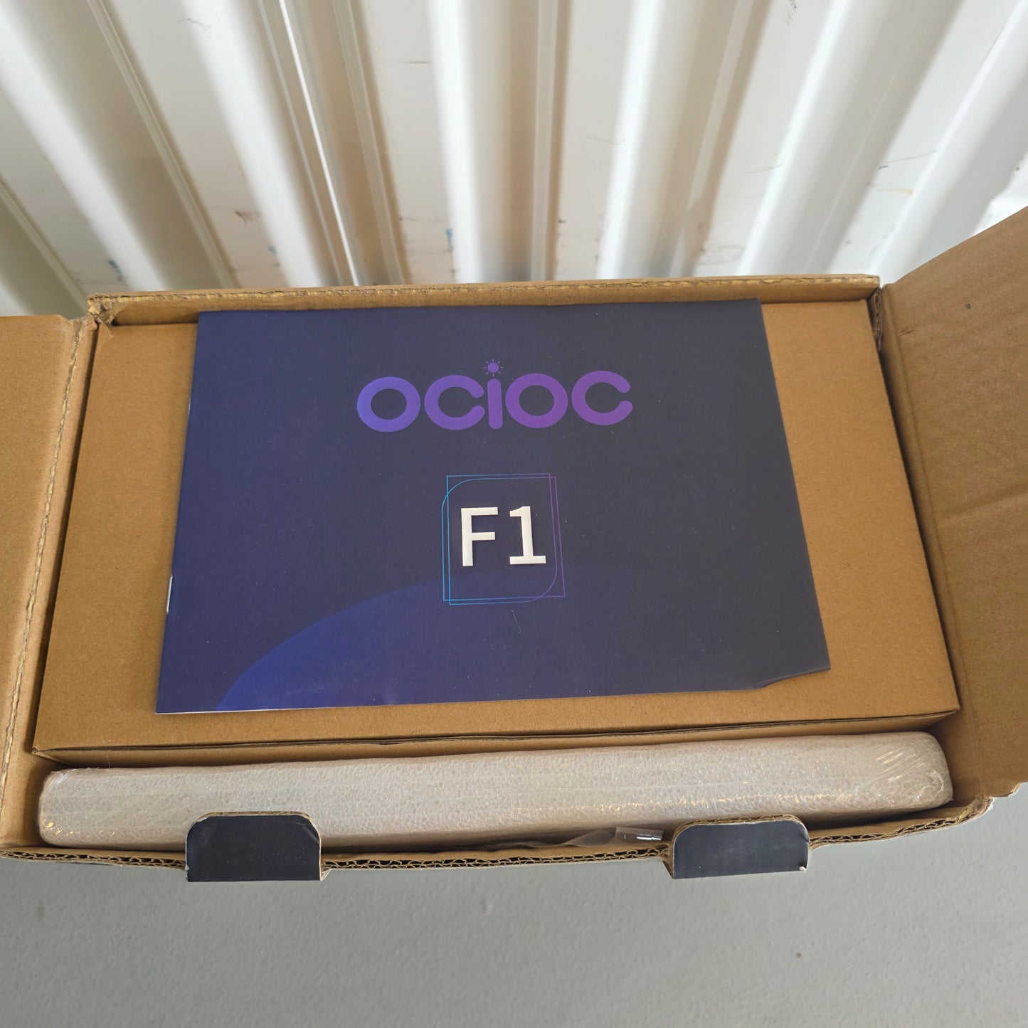 NIB New OCIOC Quiet Ceiling Fans With Lights RZ-LSEW-BK22