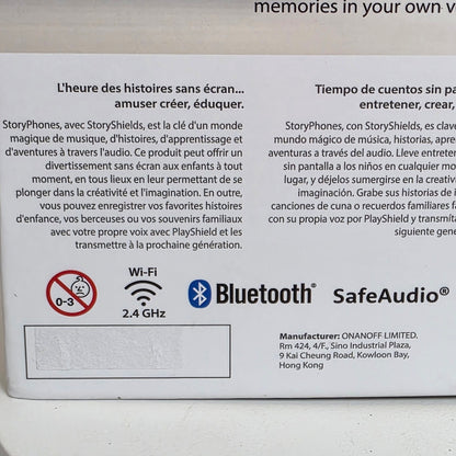 NIOB New Onanoff StoryPhones, Storytelling Foldable Bluetooth Kids Headphones