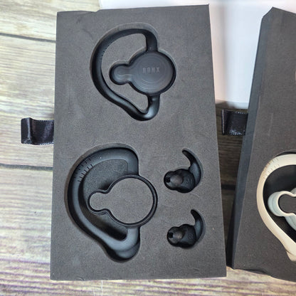 NIOB New BONX GRIP Pack of 2 Bluetooth Headsets Audio Conversation Systems