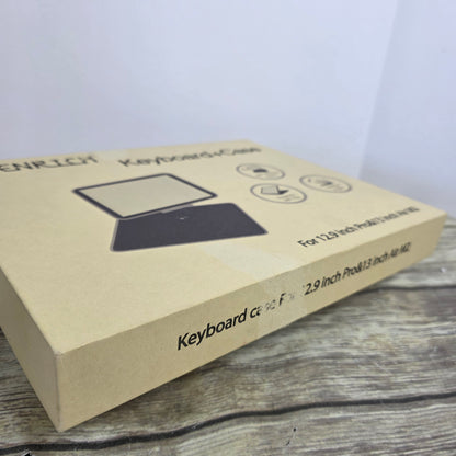 NIB New LENRICH Keyboard+Case for 12.9" Pro & 13" Air M2