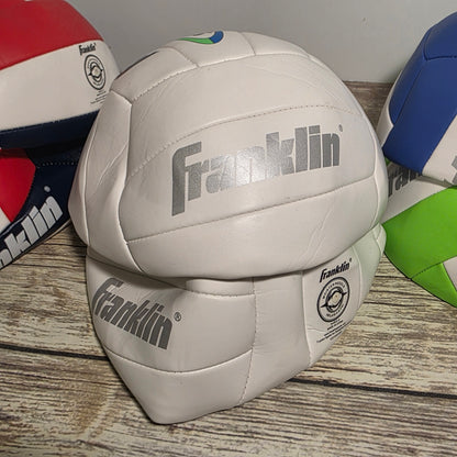 NIOB New Offical Franklin Soft Spike Volleyballs 6-Pack with 1 Hand Pump