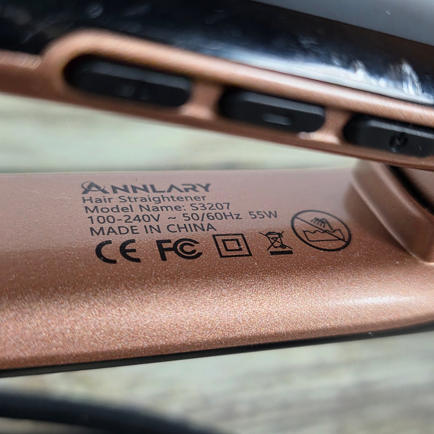 New ANNLARY Hair Straightener Styling S3207